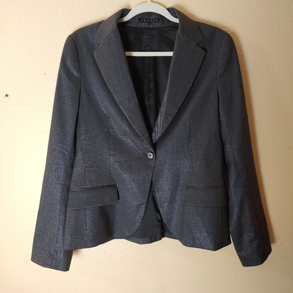 Theory Etiennette Blazer In Good Wool - image 2